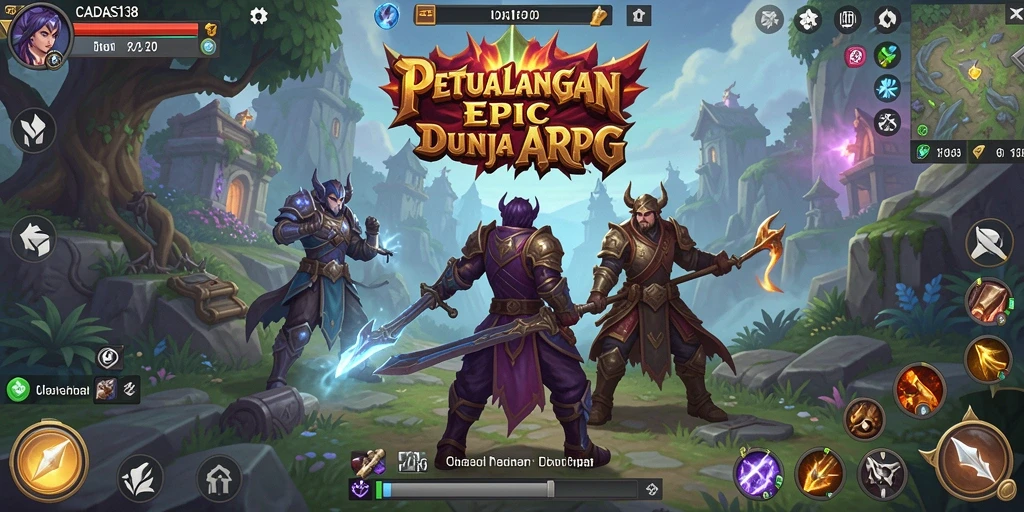 Tampilan grafis menakjubkan dalam gameplay CADAS138.