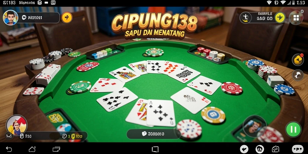 Tampilan gameplay Gaple yang menarik dan interaktif.