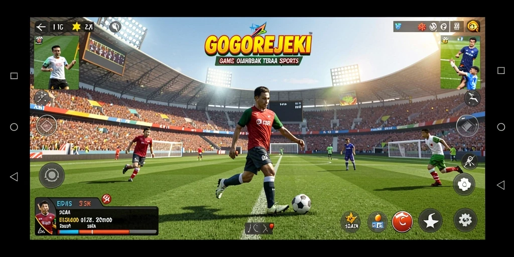 Tampilan menarik dari gameplay GOGOREJEKI yang penuh aksi.