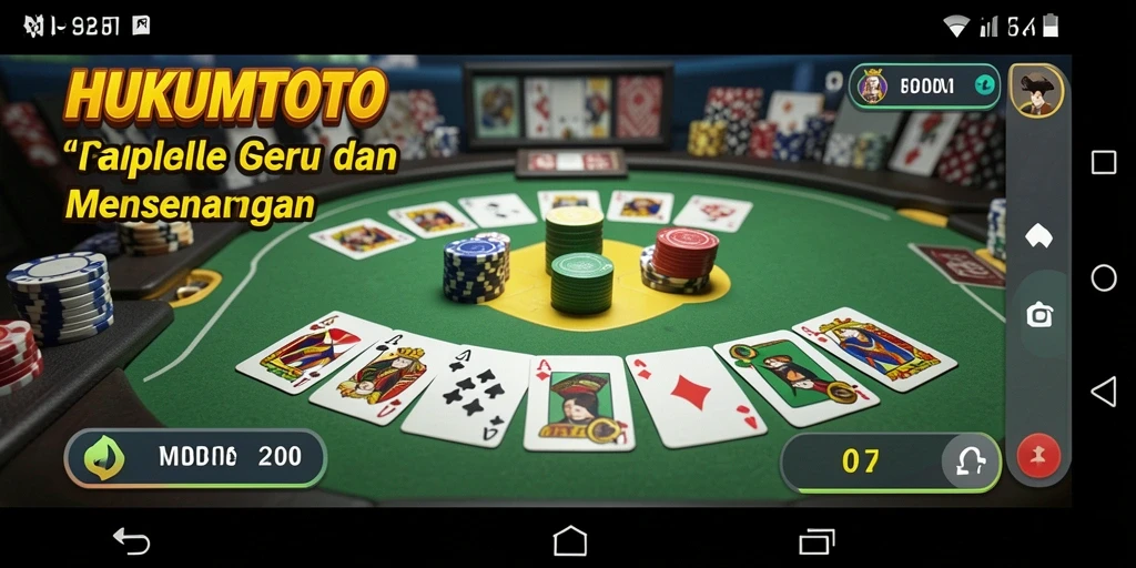 Tampilan gameplay HUKUMTOTO yang menarik dan interaktif.