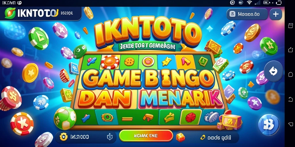 Tampilan gameplay Bingo yang menarik dan interaktif.