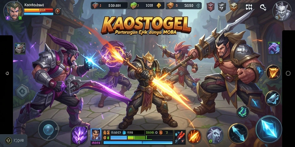 Tampilan menarik dari gameplay KAOSTOGEL yang seru dan kompetitif.