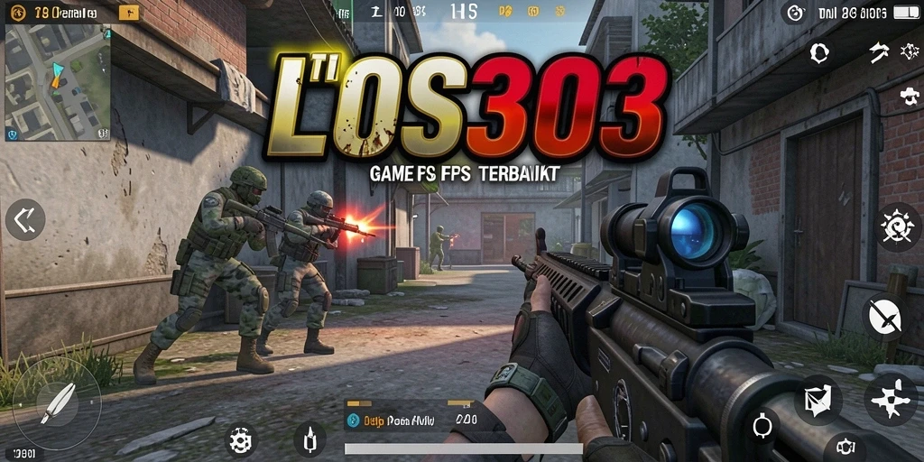 Tampilan gameplay seru di LOS303 dengan aksi FPS yang mendebarkan.