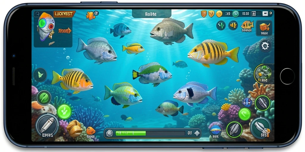 Gameplay seru Tembak Ikan di LUCKYBEST.