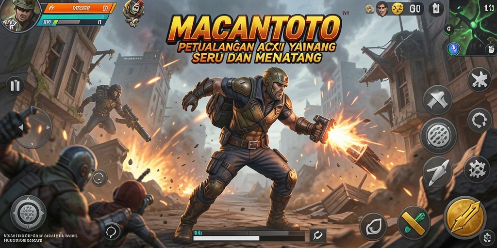 Gameplay seru dan penuh aksi di MACANTOTO.