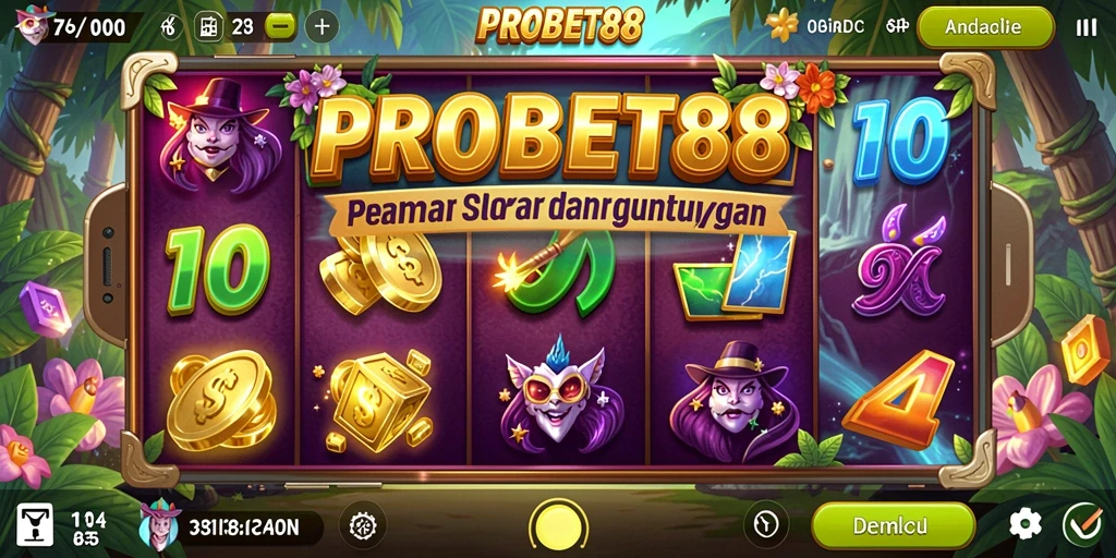Tampilan gameplay Slot yang menarik dan penuh warna.
