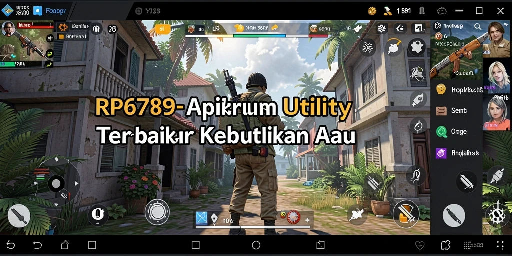 Tampilan antarmuka RP6789 yang modern dan fungsional.