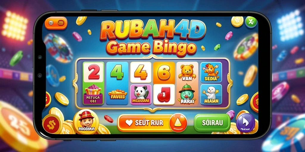 Tampilan menarik saat bermain bingo di RUBAH4D.