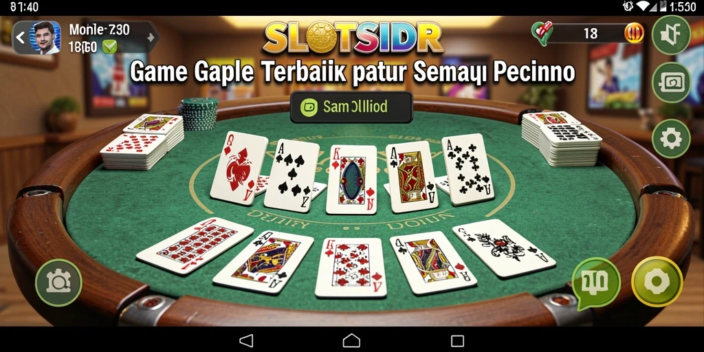Tampilan gameplay SLOTSIDR yang seru dan interaktif.