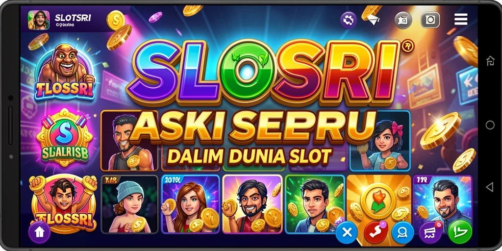 Tampilan gameplay SLOTSRI yang penuh aksi dan keseruan.