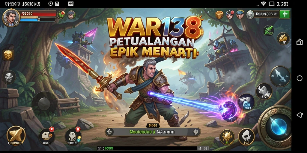 Tampilan gameplay WAR138 yang memukau dan penuh tantangan.